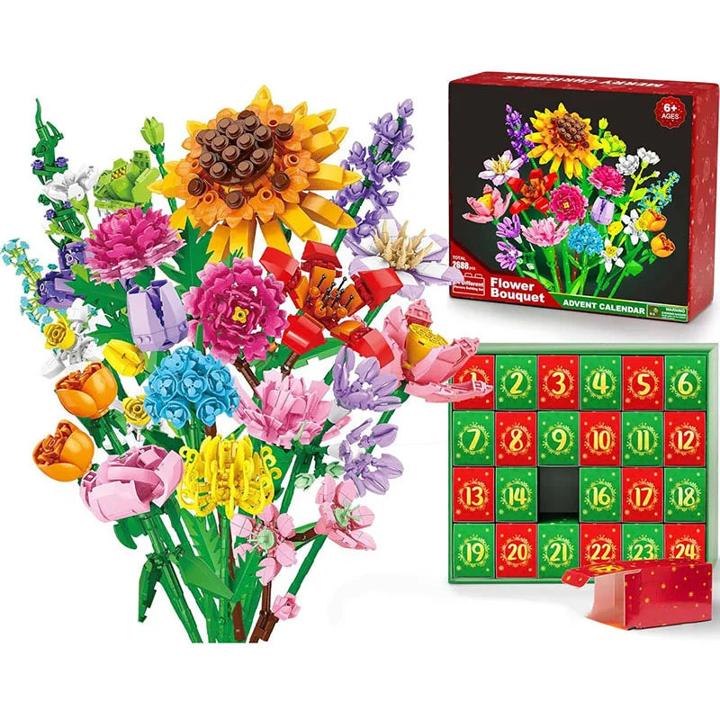 PetalCalendars™ Flower Bouquet Advent Calendar