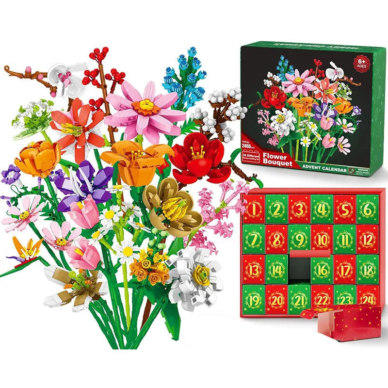 PetalCalendars™ Flower Bouquet Advent Calendar